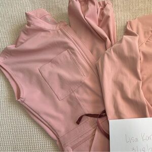 Pink Salt Rafaela jumpsuit SIZE LARGE. Like new!